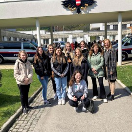 PTS Deutschfeistritz beim Girls‘ Day der Landespolizeidirektion Steiermark